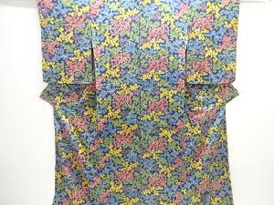 楓模様小紋着物